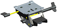 Synchro tilt mounting plate